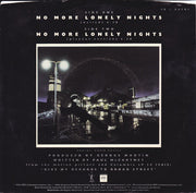 Paul McCartney : No More Lonely Nights (7", Single, Pit)