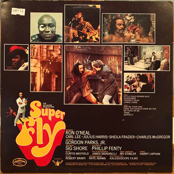 Curtis Mayfield : Super Fly (LP, Album, Die)