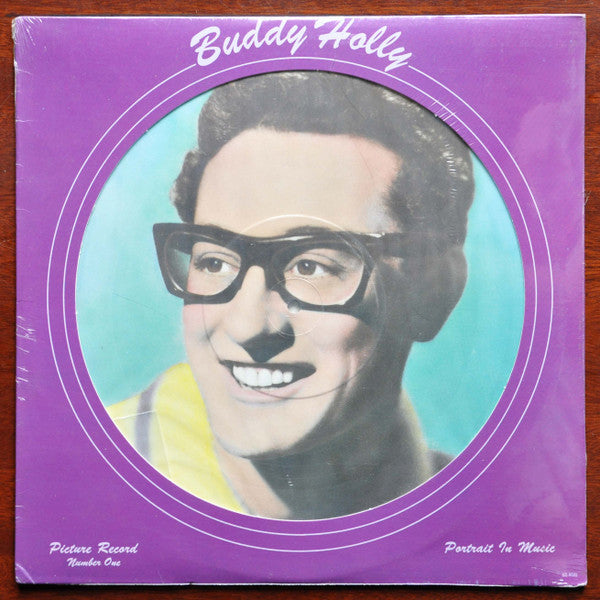 Buddy Holly : Portrait In Music (Picture Record Number One) (12", Comp, Mono, Pic)
