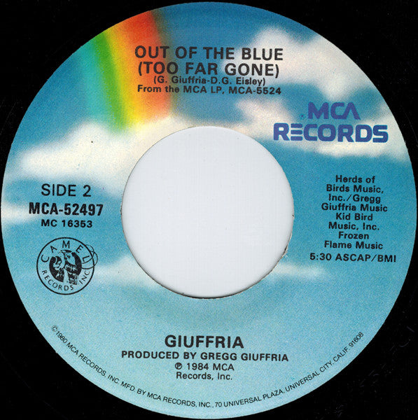 Giuffria : Call To The Heart (7", Single, Glo)