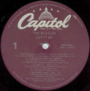The Beatles : Let It Be (LP, Album, RE, Jac)