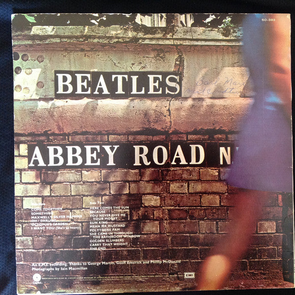 The Beatles : Abbey Road (LP, Album, RP, Pur)