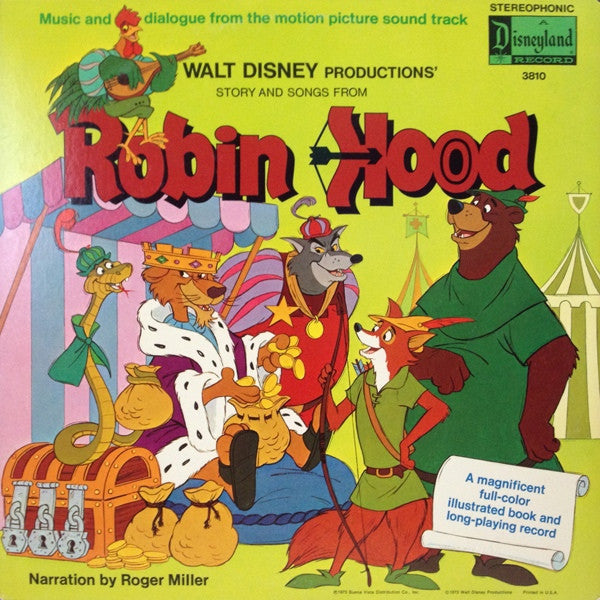 Various : Story And Songs From Robin Hood (LP, Album)