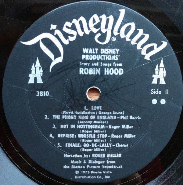 Various : Story And Songs From Robin Hood (LP, Album)