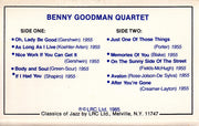 Benny Goodman Quartet* : Benny Goodman Quartet (Cass, Album, RM)