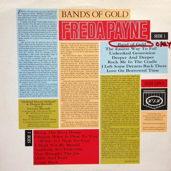 Freda Payne : Bands Of Gold (LP, Comp)