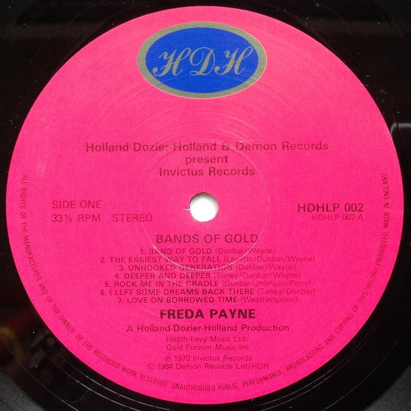 Freda Payne : Bands Of Gold (LP, Comp)