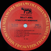 Billy Joel : Streetlife Serenade (LP, Album, Pit)