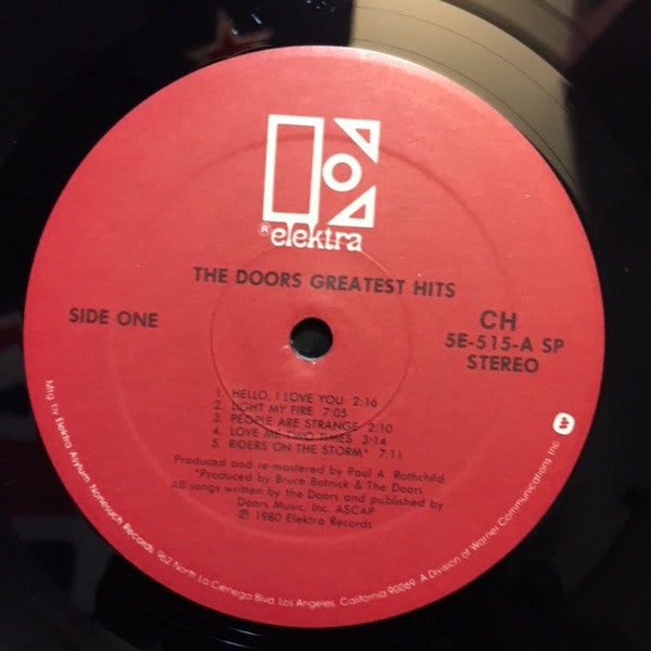 The Doors : Greatest Hits (LP, Comp, Club)