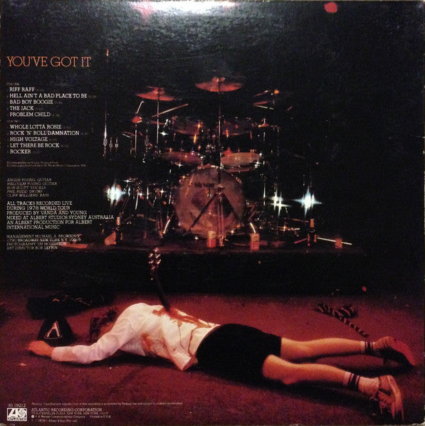 AC/DC : If You Want Blood You've Got It (LP, Album, SP )