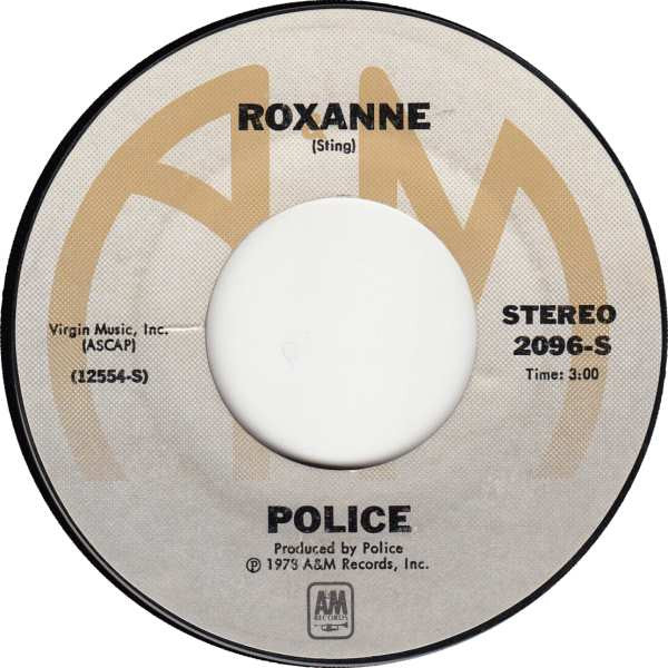 The Police : Roxanne / Dead End Job (7", Single, Styrene, Mon)