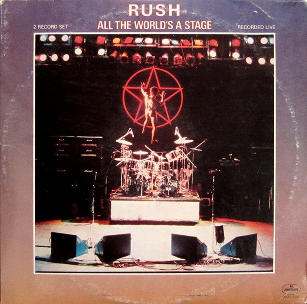 Rush : All The World's A Stage (2xLP, Album, Ter)