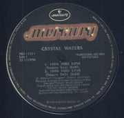 Crystal Waters : 100% Pure Love (Special Re-Mixes) (12", Promo)