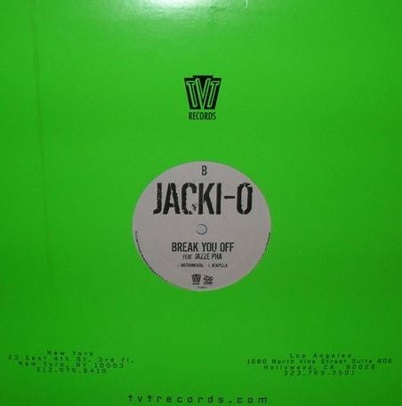 Jacki-O : Break You Off (12")