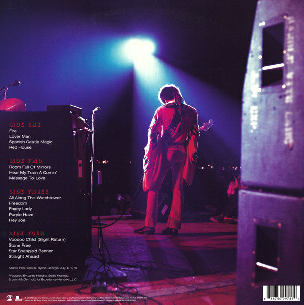 The Jimi Hendrix Experience : Freedom: Atlanta Pop Festival (2xLP, Album, 200)