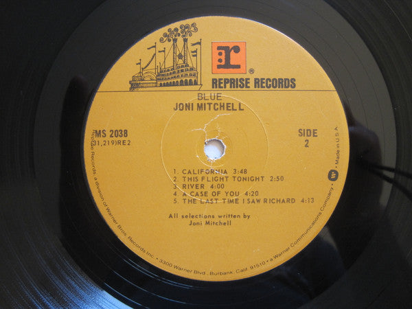 Joni Mitchell : Blue (LP, Album, RE, Gat)