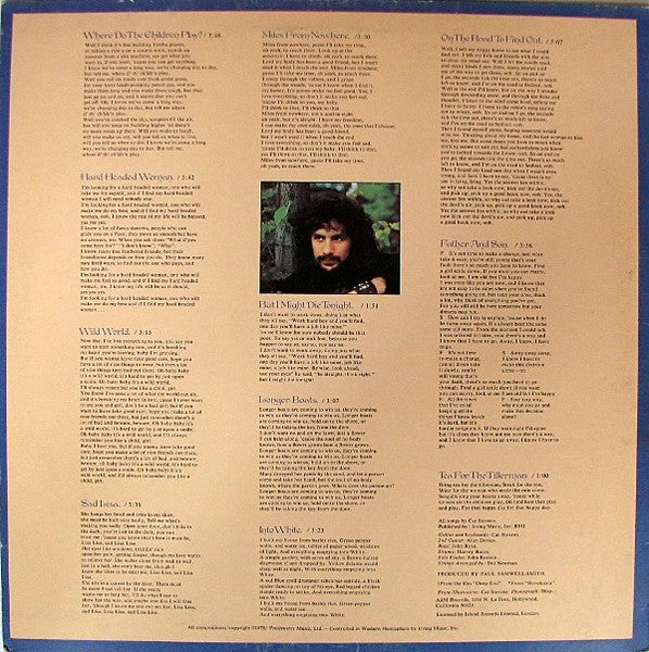 Cat Stevens : Tea For The Tillerman (LP, Album, Mon)