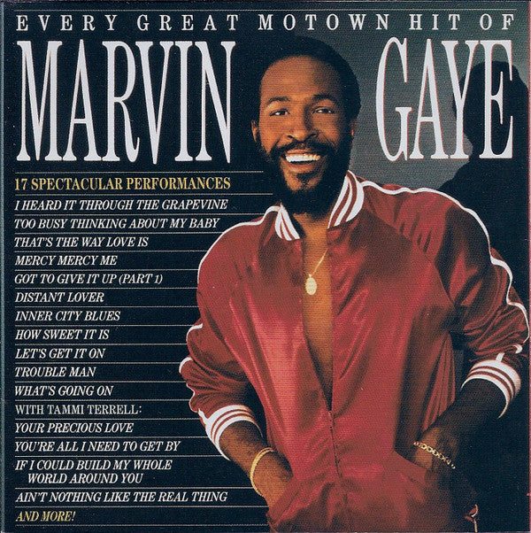 Marvin Gaye : Every Great Motown Hit Of Marvin Gaye (CD, Comp, RE, RM, UML)