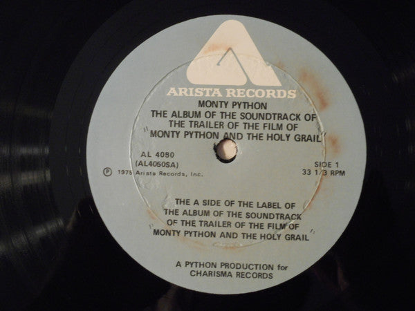 Monty Python : The Album Of The Soundtrack Of The Trailer Of The Film Of Monty Python And The Holy Grail (Executive Version) (LP, Album, Pet)