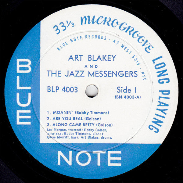 Art Blakey And The Jazz Messengers* : Art Blakey And The Jazz Messengers (LP, Album, Mono)