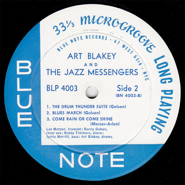 Art Blakey And The Jazz Messengers* : Art Blakey And The Jazz Messengers (LP, Album, Mono)