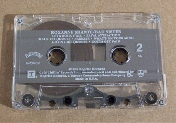 Roxanne Shanté : Bad Sister (Cass, Album, SR)