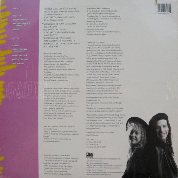 Nu Shooz : Told U So (LP, Album, AR )