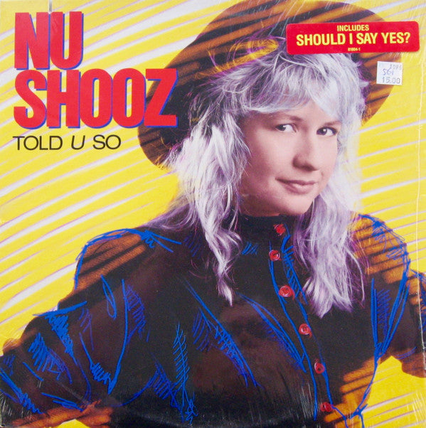 Nu Shooz : Told U So (LP, Album, AR )