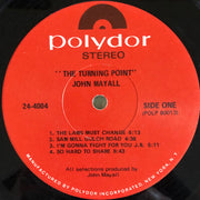 John Mayall : The Turning Point (LP, Album, Scr)