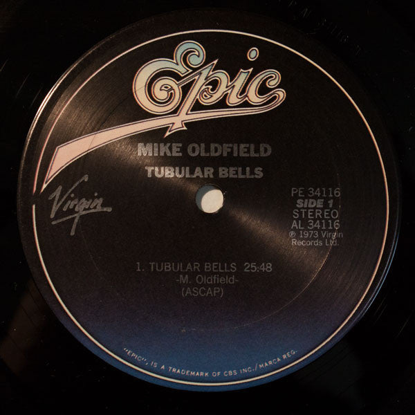 Mike Oldfield : Tubular Bells (LP, Album, RE, RM, Car)