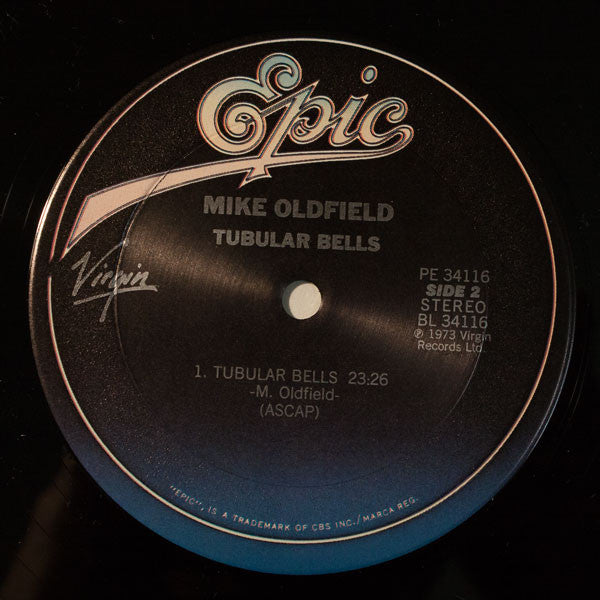 Mike Oldfield : Tubular Bells (LP, Album, RE, RM, Car)