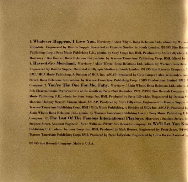 Morrissey : World Of Morrissey (CD, Comp)