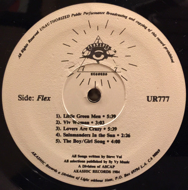Steve Vai : Flex-Able (LP, Album, 3rd)