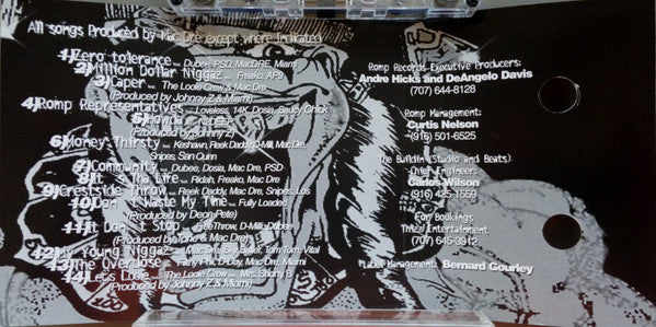 Mac Dre Serves You Various : The Rompalation II - An Overdose (Cass, Comp)