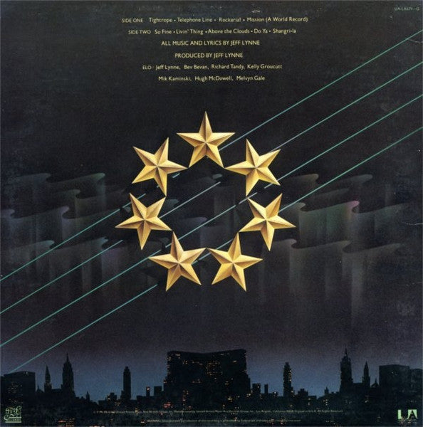 Electric Light Orchestra : A New World Record (LP, Album, Res)
