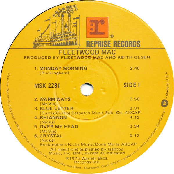Fleetwood Mac : Fleetwood Mac (LP, Album, RE, Win)
