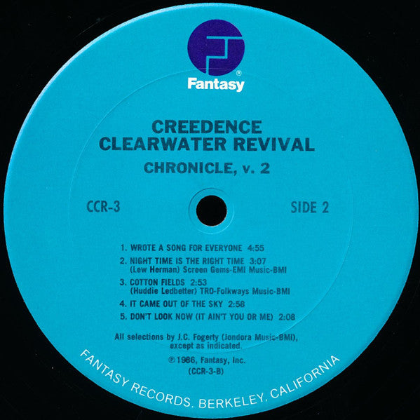 Creedence Clearwater Revival : Chronicle Volume Two (2xLP, Comp)