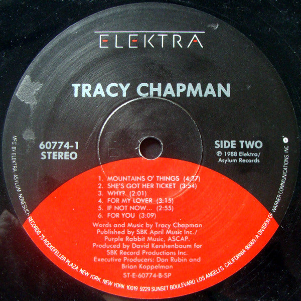 Buy Tracy Chapman : Tracy Chapman (LP, Album, SP ) Online for a