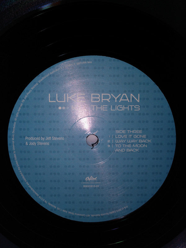 Luke Bryan : Kill The Lights (2xLP, Album)