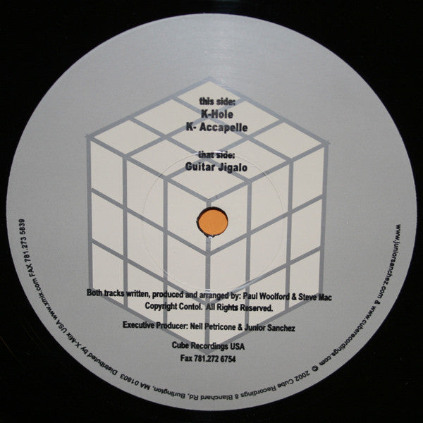 Paul Woolford & Steve Mac : K-Hole (12")