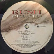 Rush : Presto (LP, Album, RE, RM, 200)