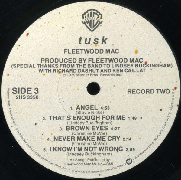 Fleetwood Mac : Tusk (2xLP, Album, Los)