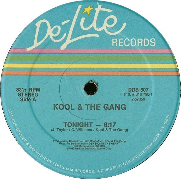 Kool & The Gang : Tonight / Celebration (12", Hau)