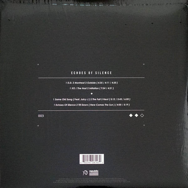 The Weeknd : Echoes Of Silence (2xLP, Mixtape, RE)