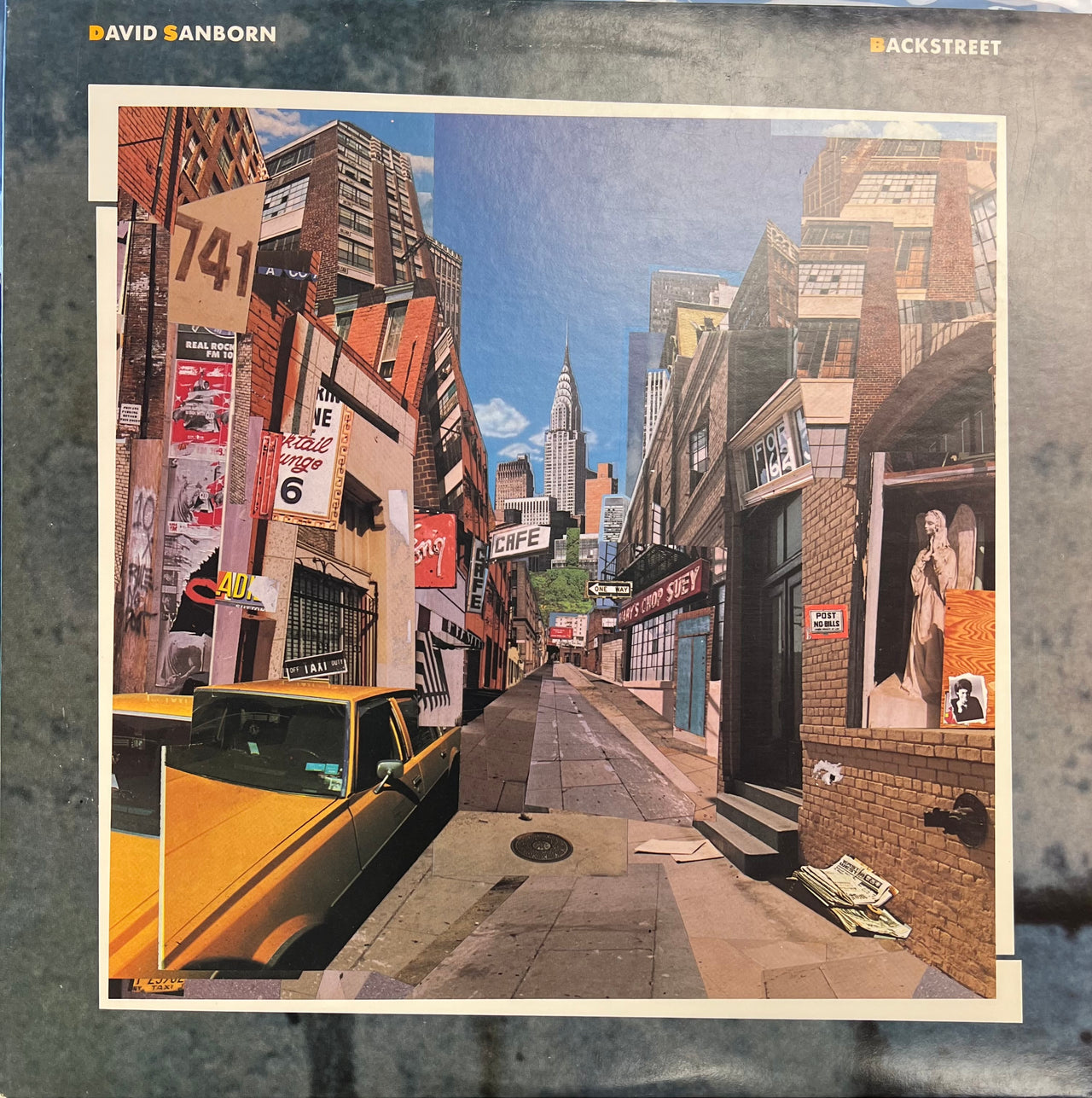 David Sanborn - Backstreet (Very Good Plus (VG+)) Jazz (LP, Album, All)