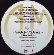 Richie Havens : Mirage (LP, Album, Mon)