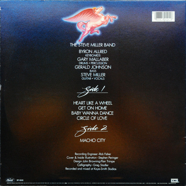 The Steve Miller Band* : Circle Of Love (LP, Album, Jac)