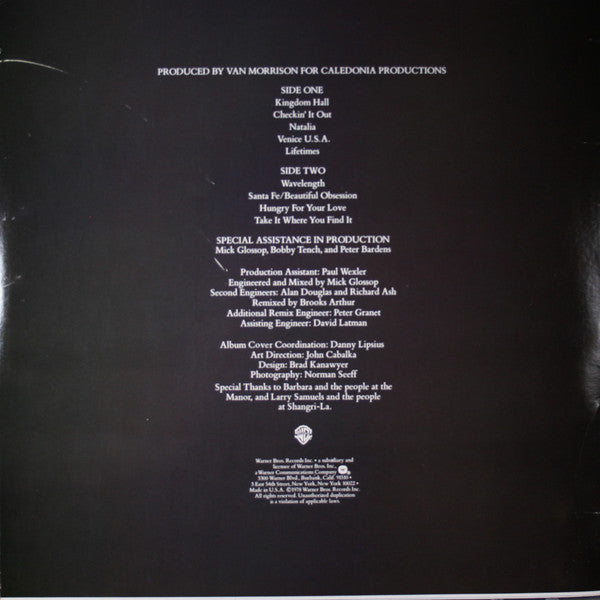 Van Morrison : Wavelength (LP, Album, Jac)