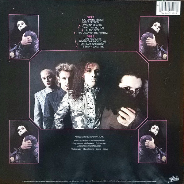 Dead Or Alive : Youthquake (LP, Album)