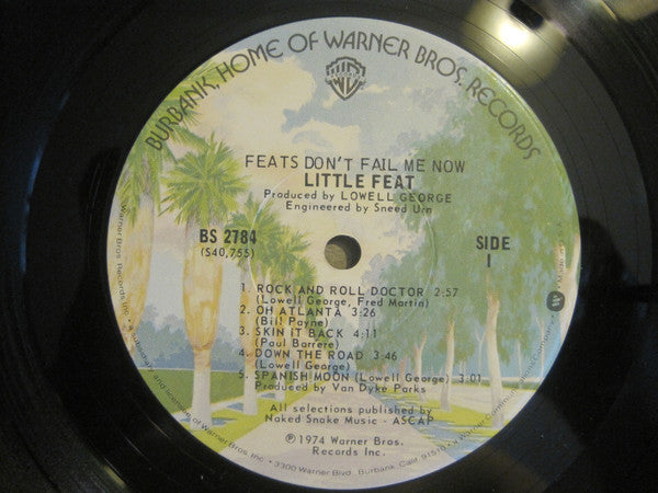 Little Feat : Feats Don't Fail Me Now (LP, Album, M/Print, RE, Jac)